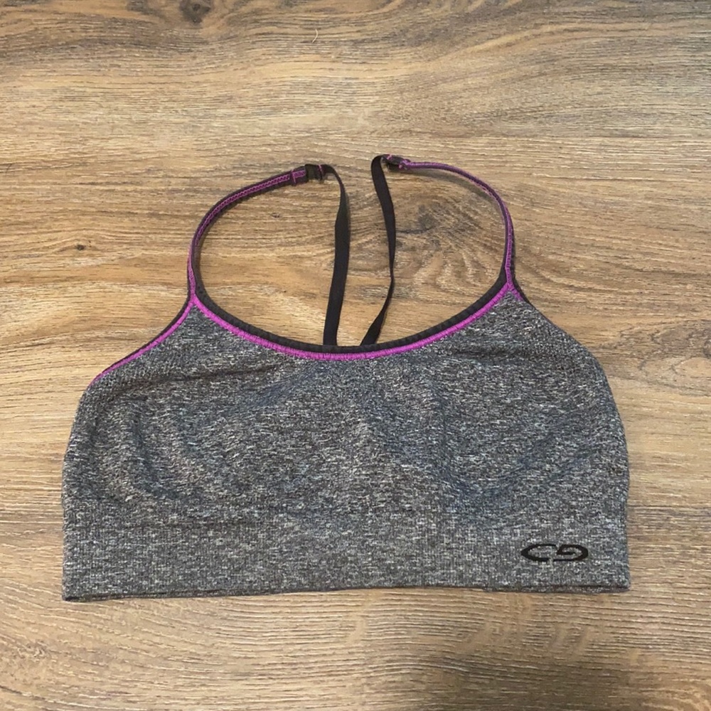 Heather Grey Sport bra